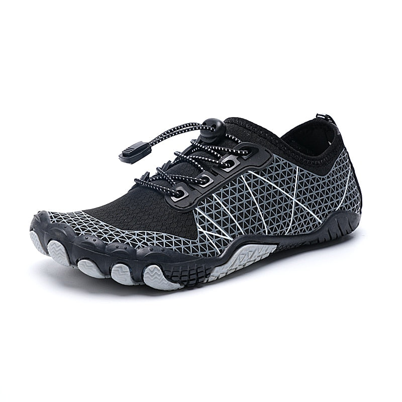 Robuste Barfußschuhe, ideal für Strand, Schwimmen und Outdoor-Aktivitäten.