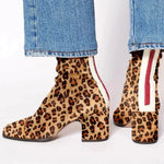 Gelb-braun Leopard