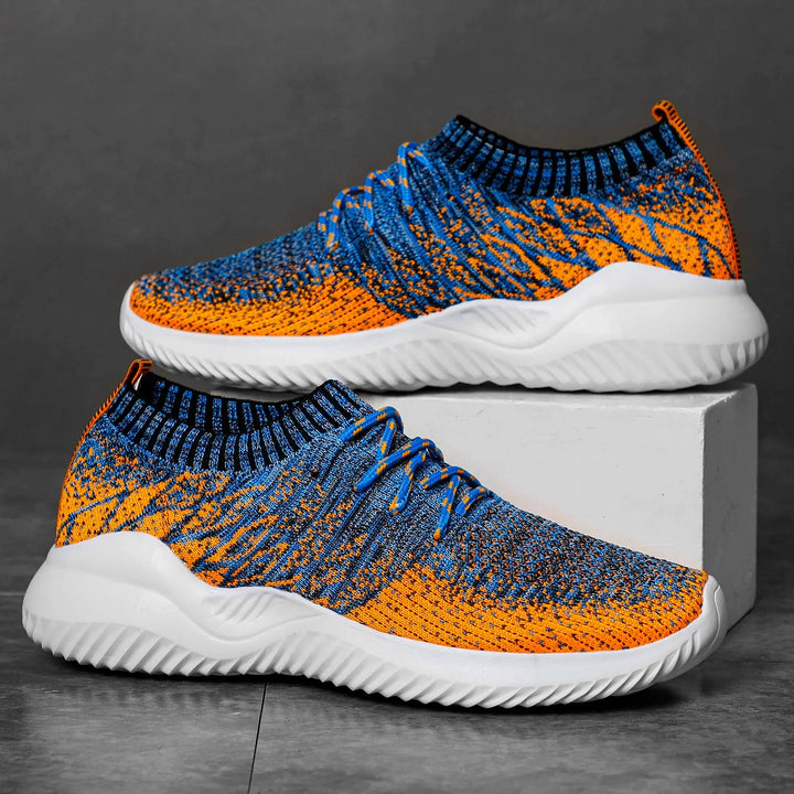 Leichte Herren Sneakers, atmungsaktiv & flexibel. Bequeme Freizeitschuhe ideal für Alltag und Sport.