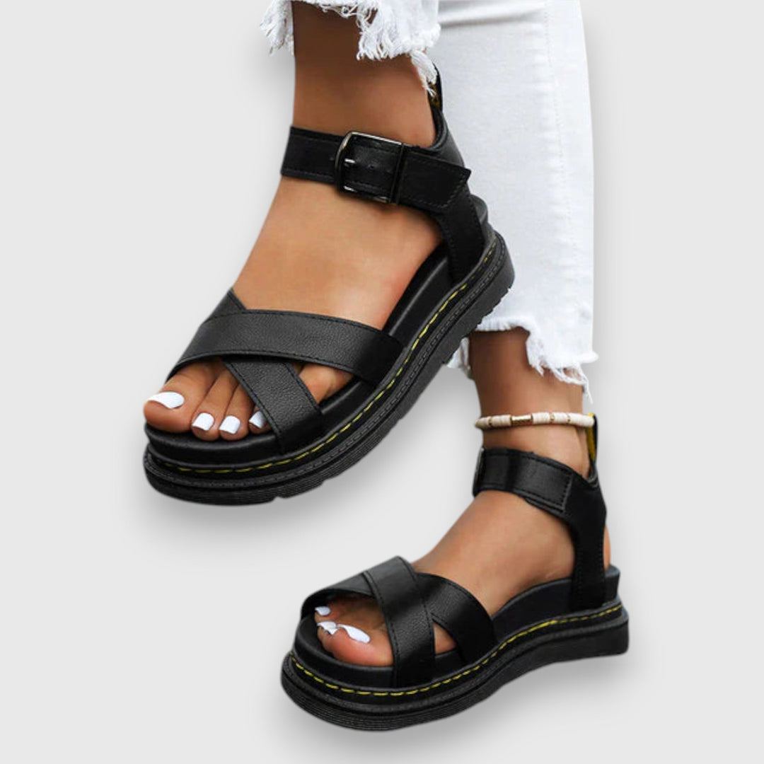 Sportliche orthopädische Damensandalen für ultimativen Komfort und Fußgewölbestütze, ideal für den Sommer.