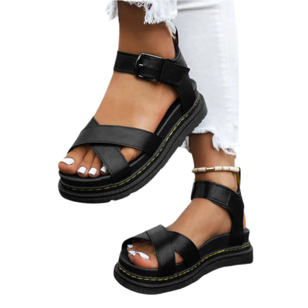 Verstellbare orthopädische Damensandalen, bieten Schmerzlinderung und Komfort bei jedem Schritt. Sportlich & modisch.