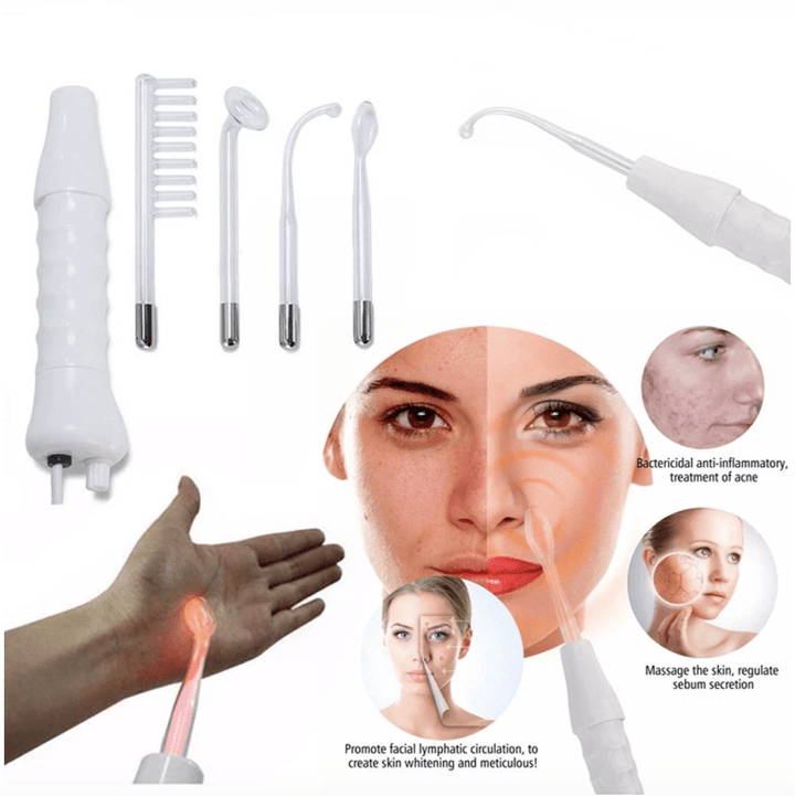 Schönheitsgerät für Hochfrequenz Aknebehandlung & Hautzellregeneration. Verbessert das Hautbild sichtbar.