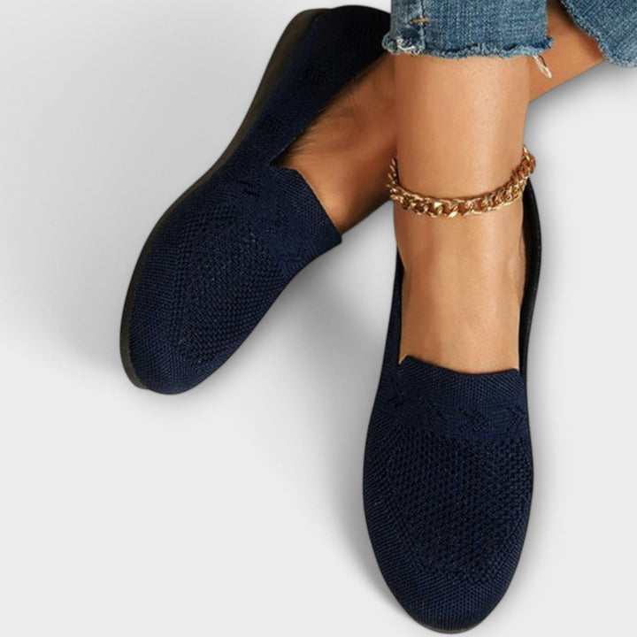 Klassische Damen Loafer in Schwarz, hochwertige Büroschuhe, bequem & flexibel.