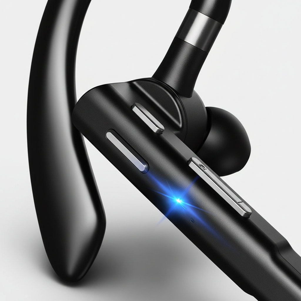 Bluetooth-Kopfhörer mit Mikrofon für PC & Smartphone. Unisex-Headset, kabellos, für Arbeit, Meetings & Musik.