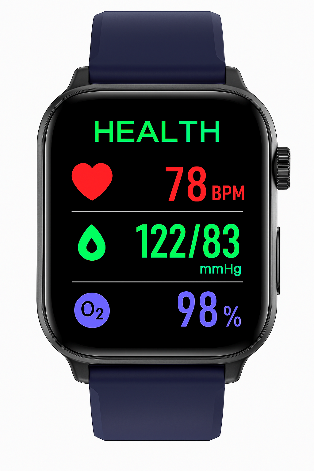 Modernste Fitness-Smartwatch: Aktivitätstracker, Herzfrequenz, Schlaf & EKG. Kompatibel mit iOS/Android.