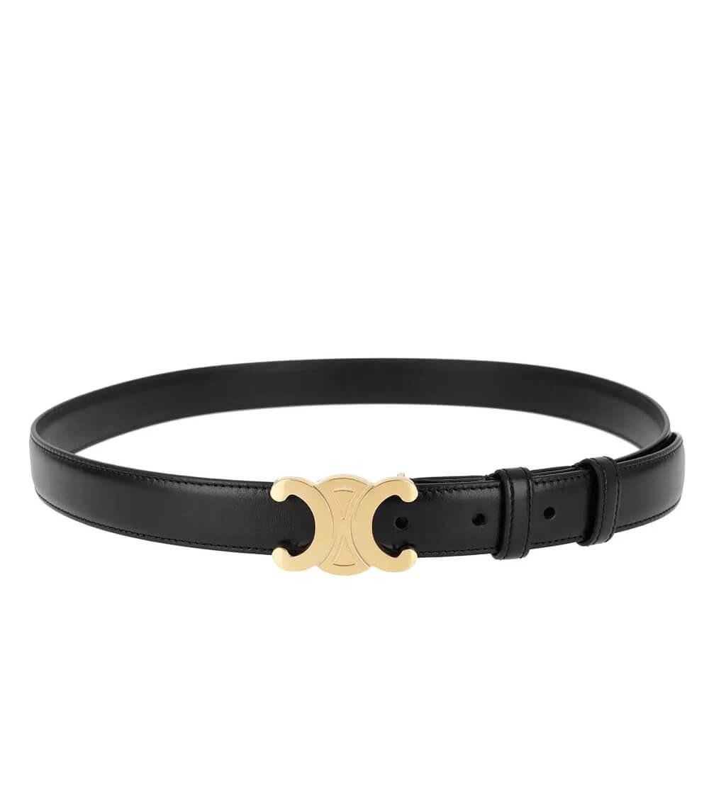 Eleganter Damengürtel, verstellbar, mit goldener Schnalle. Vielseitiges Accessoire für Business, Freizeit und Taillenbetonung.