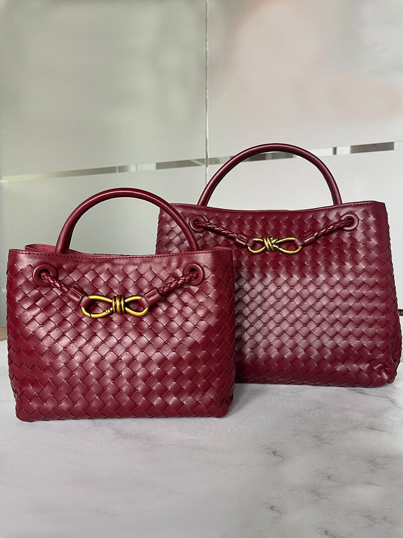 Ruby Handtasche: Geflochtene Damen Tasche aus veganem Leder, ideal als stilvolle Schultertasche für jeden Anlass.