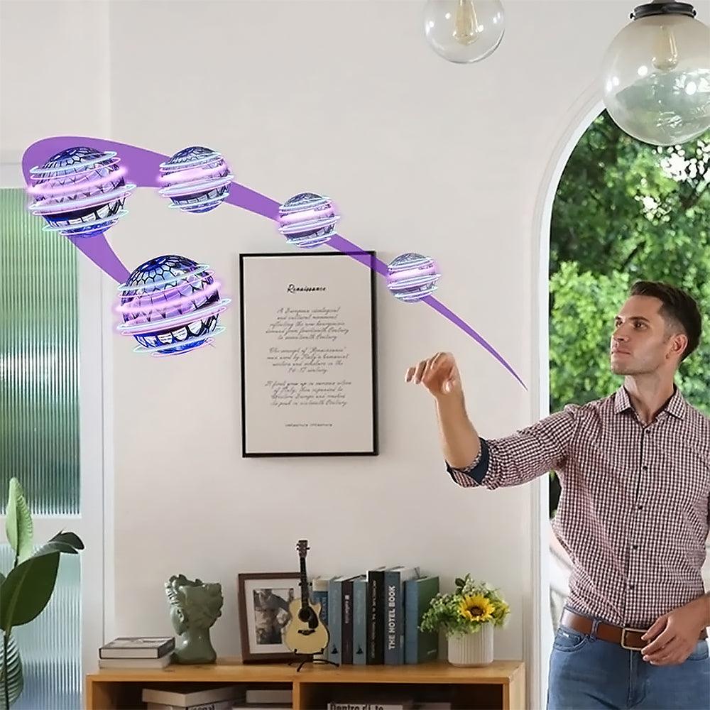 Leuchtender Boomerang-Ball mit LED-Lichteffekten für magischen Flugspaß drinnen & draußen.