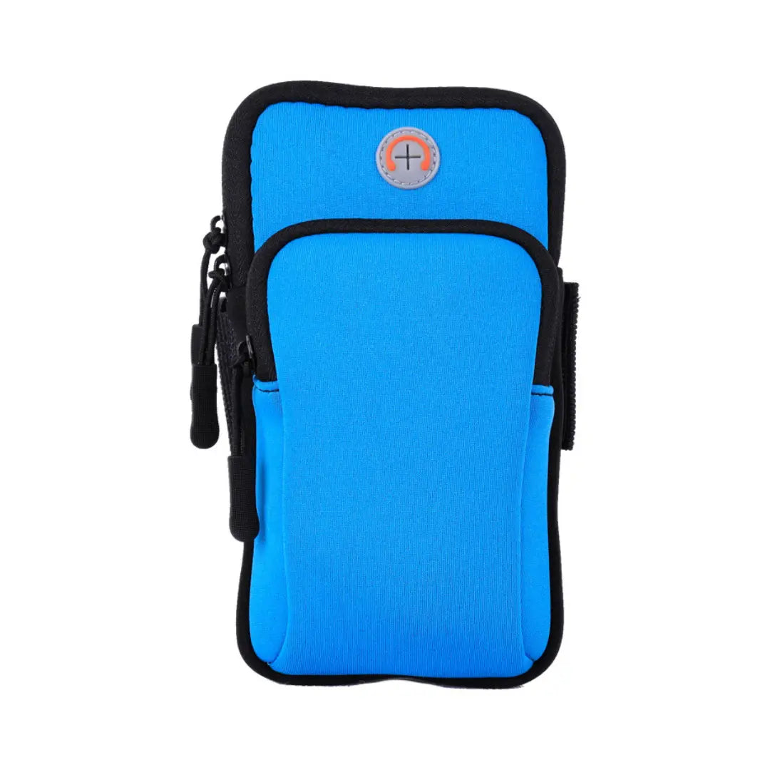 Hochwertige Handyhalterung fürs Handgelenk aus atmungsaktivem Neopren, ideal für aktive Läufer und Sport.
