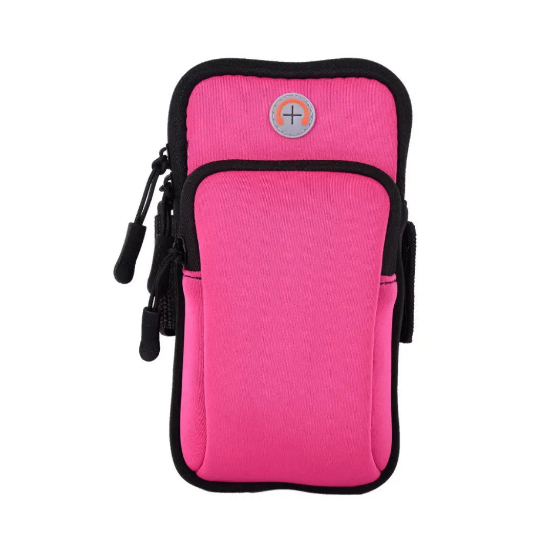 Flexibles Sportarmband für alle Smartphones, sichere Handyhalterung für Laufen, Outdoor-Aktivitäten & Training.
