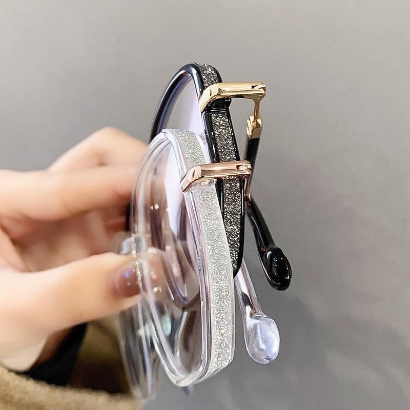 Ergonomische Unisex Lesebrille mit Blaulichtfilter für dauerhaften Sehkomfort bei digitalen Geräten.