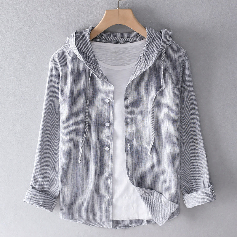 Damen Kapuzenbluse in Übergrößen, stilvoll und leicht, ideal für Freizeit, Frühling & Sommer.