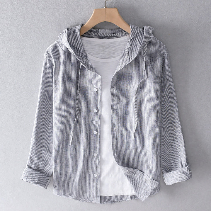 Damen Kapuzenbluse in Übergrößen, stilvoll und leicht, ideal für Freizeit, Frühling & Sommer.