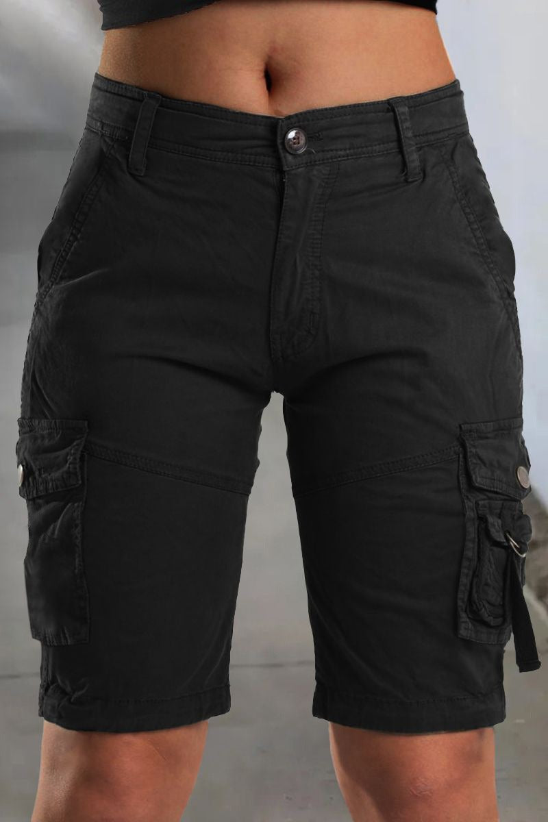 Elegante Damen Sommershorts Maira, strapazierfähig und taschenreich, für stilvolle Outdoor-Looks.