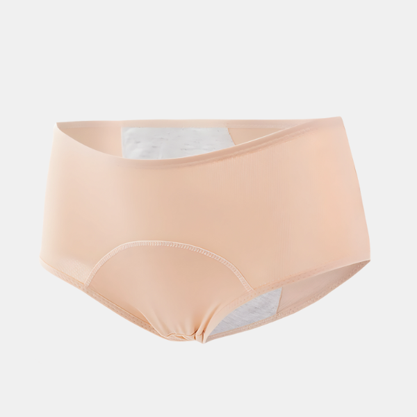 Set saugfähiger, wiederverwendbarer Damen-Slips; komfortabel, hygienisch und waschbar für Frauen.