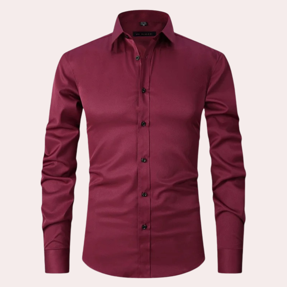 Herren Business Freizeithemd Slim Fit, stretch, elegant für Büro & Alltag.