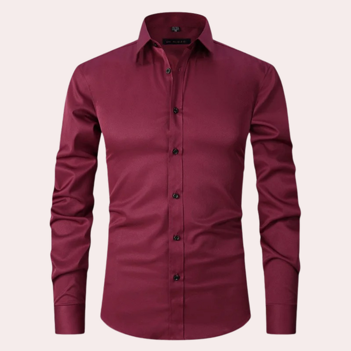 Herren Business Freizeithemd Slim Fit, stretch, elegant für Büro & Alltag.