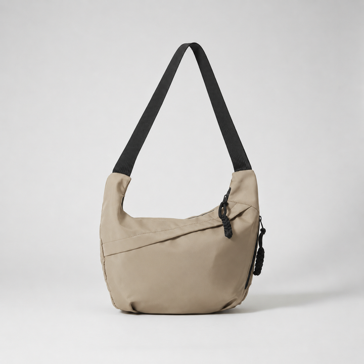 Minimalistische Unisex Drift Alltagstasche. Vielseitige Umhängetasche aus Nylon für jeden Stil.