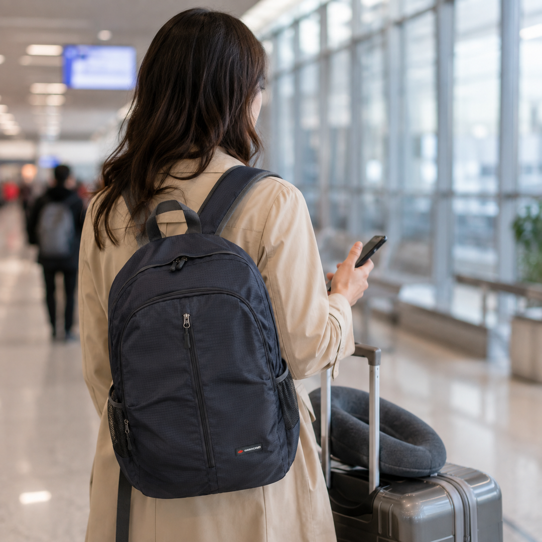 Unisex Falt-Tagesrucksack, strapazierfähig & leicht, erfüllt alle Ihre Reisebedürfnisse mit Leichtigkeit.