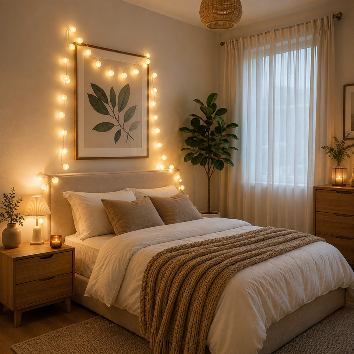 Magische LumaOrbs LED Lichterkette, warmweiß, für bezaubernde Deko & stimmungsvolle Beleuchtung.