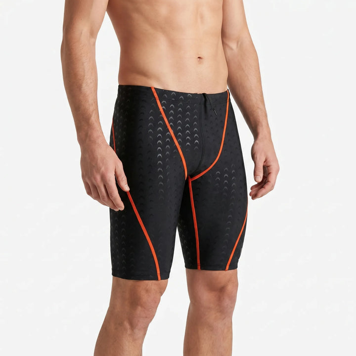 Herren Jammer-Shorts, schnelltrocknende Trainings-Badehose für Schwimmsport & intensive Wassereinheiten.
