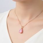 Rosafarbener Opal