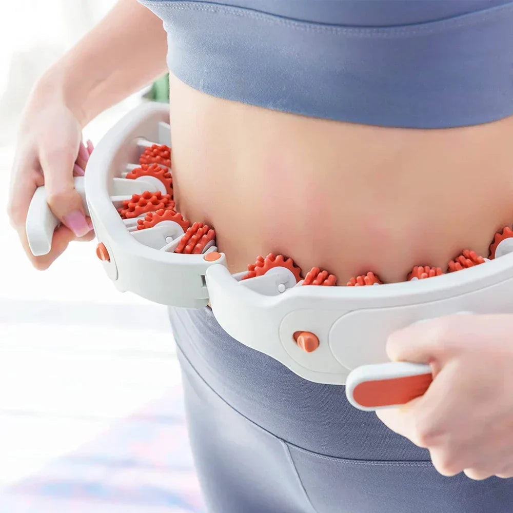 Kompaktes Wellness-Akupressur-Massagegerät zur Linderung von Muskelverspannungen und Förderung der Entspannung.