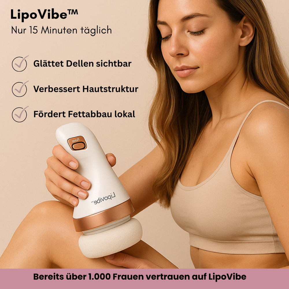 Vibrationsgerät für Damen: effektive Hautstraffung & Anti-Cellulite-Behandlung für glatte Haut.