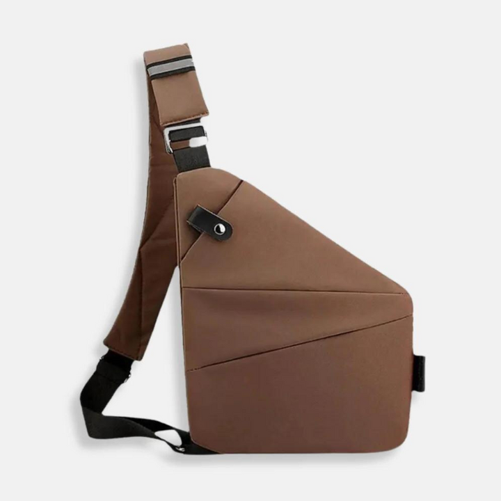 Die ultimative diebstahlsichere Herrentasche. Sichere Umhängetasche für sorglose Reisen.