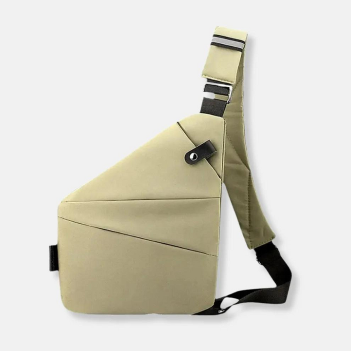 Herren Diebstahlsichere Crossbody-Tasche. Ideal für Wertsachenschutz im Stadtverkehr.