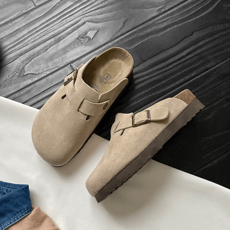 Verstellbare Komfort Hausschuhe für Herren & Damen, ideal als Freizeitschuhe zuhause.