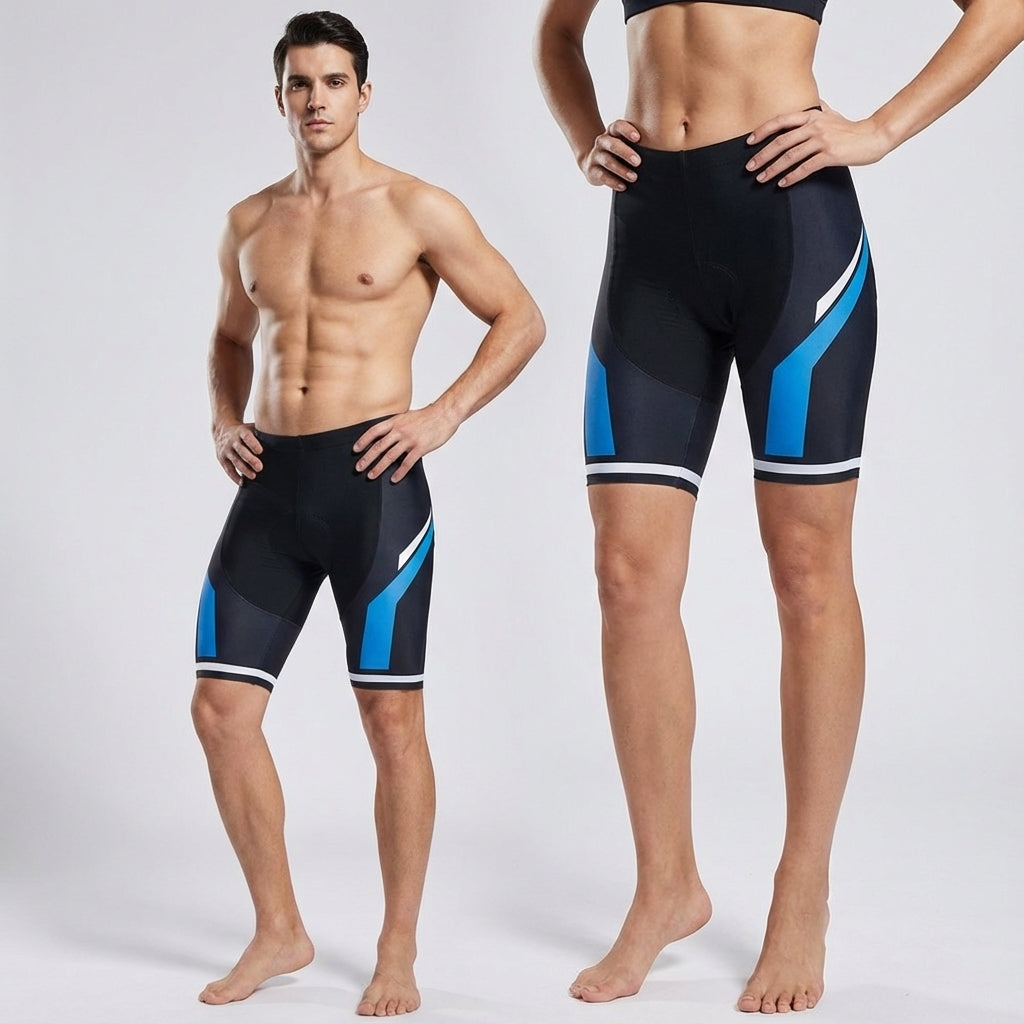 Atmungsaktive Unisex Radhose Casey mit 9D Polsterung, ideal für lange Fahrradtouren.