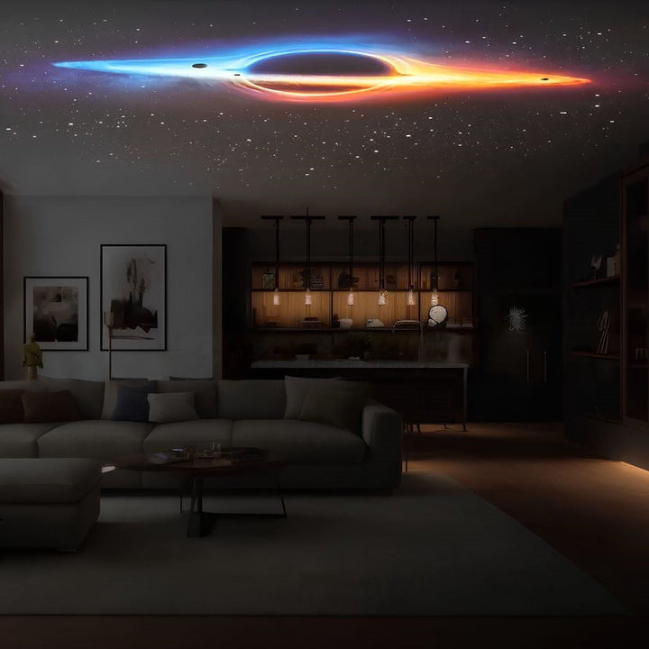 Magischer AstroGlow Sternenhimmel Projektor für entspannendes Stimmungslicht im Schlafzimmer.