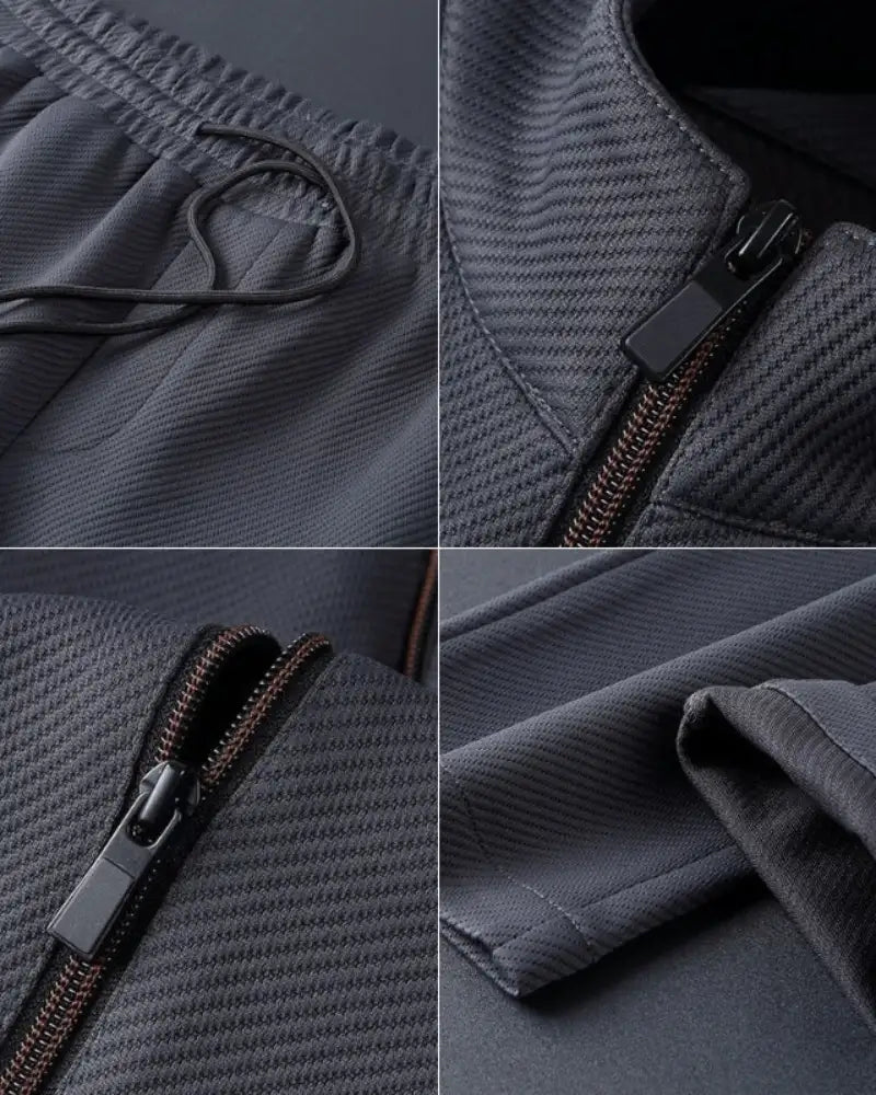Funktionaler Herren Sport- & Freizeitanzug, sportlich-elegant, atmungsaktiver Stoff für Training und Casual Style.