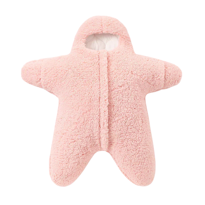 Baby Seestern Schlafsack-Pyjama: Super kuschelige Nachtwäsche für süße Träume kleiner Seefahrer.