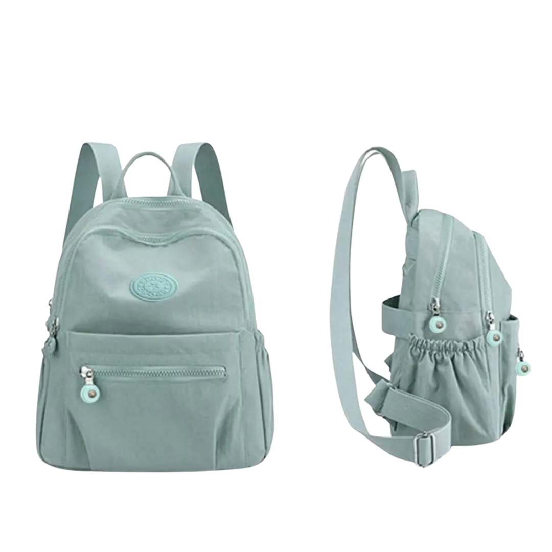 Zeitloser Anti-Diebstahl Tagesrucksack Grau, unisex, für Büro, Uni & Kurztrips.