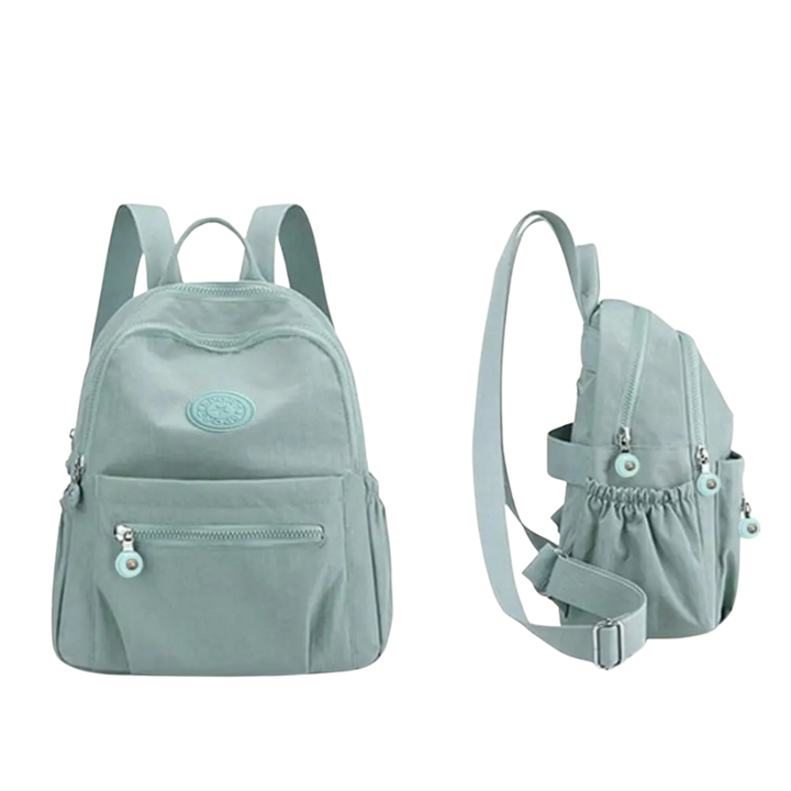 Zeitloser Anti-Diebstahl Tagesrucksack Grau, unisex, für Büro, Uni & Kurztrips.