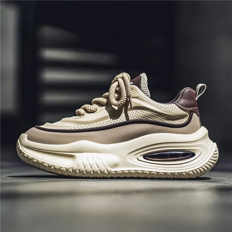 Modische Herren Freizeitschuhe im Retro Stil, perfekte Alltagsschuhe für den urbanen Look.