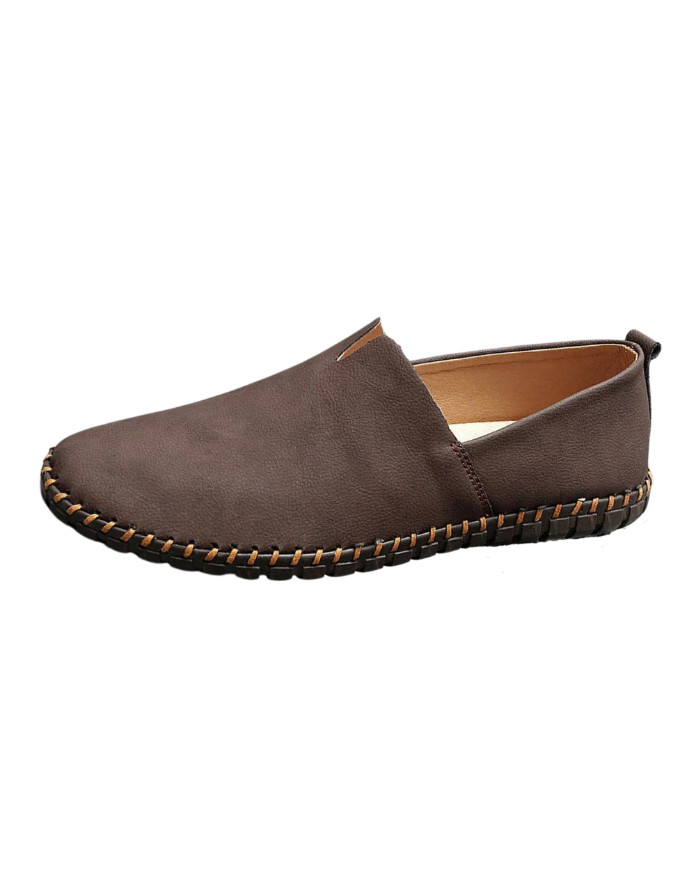 Klassischer Herren Slipper aus hochwertigem Leder, perfekt für Sommer & Büro.
