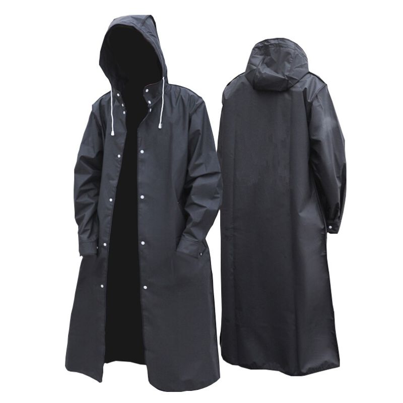 Leichter Unisex Regenmantel, wasserdicht & atmungsaktiv. Ideal für Wandern, Freizeit und nasses Wetter im Herbst.