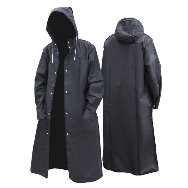 Leichter Unisex Regenmantel, wasserdicht & atmungsaktiv. Ideal für Wandern, Freizeit und nasses Wetter im Herbst.