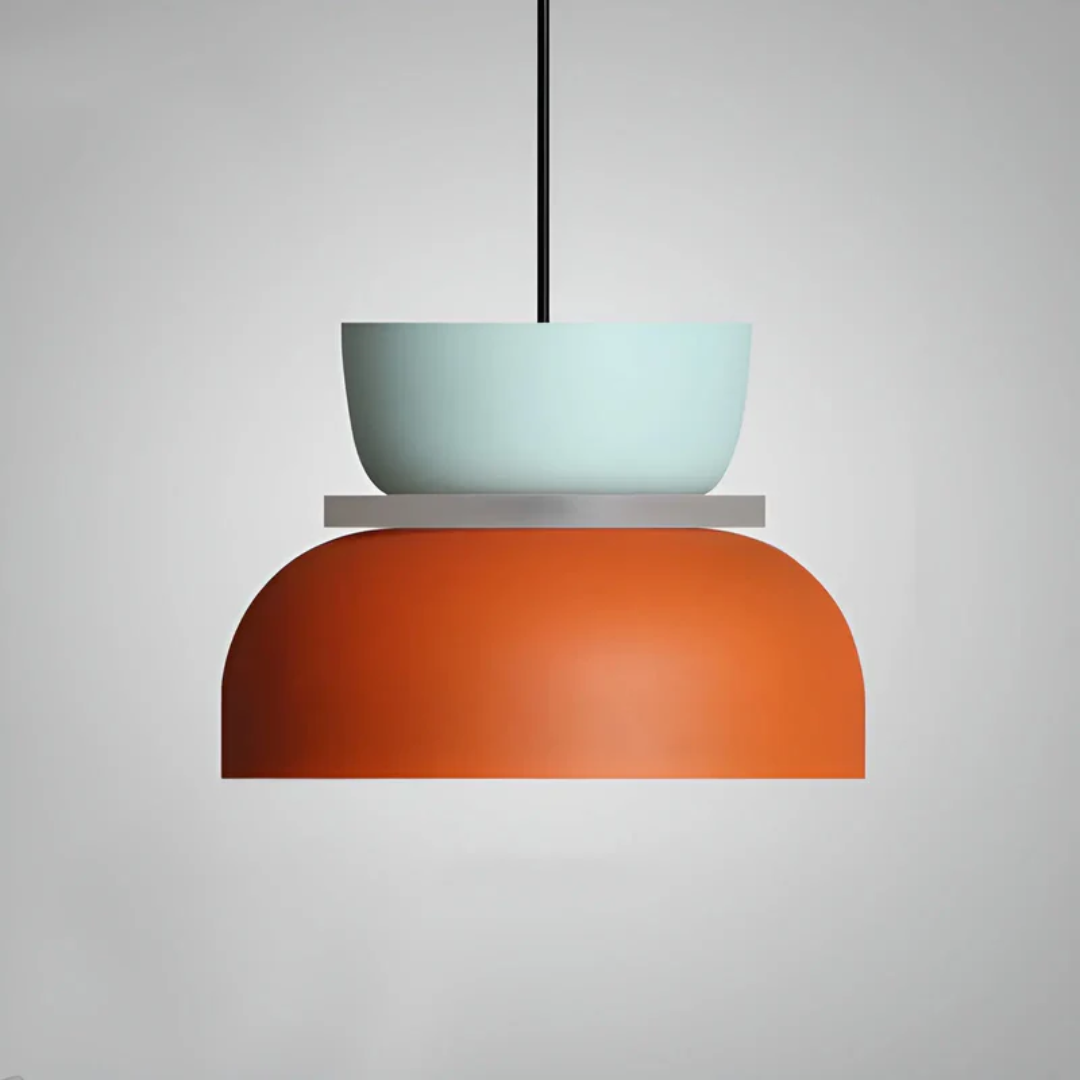 Stilvolle Macaron Hängelampe, moderne LED Pendelleuchte für Esszimmer und Küche.