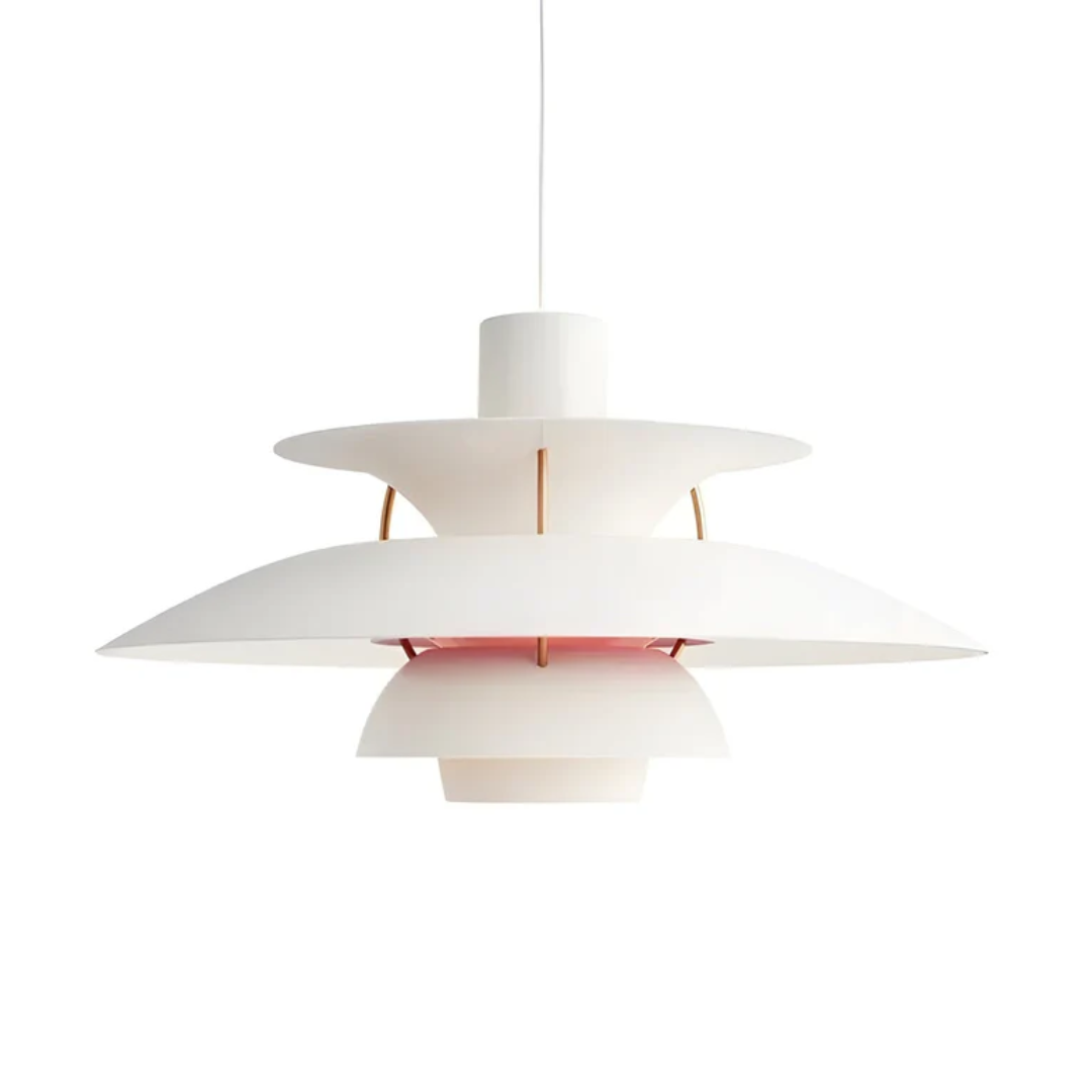 Stilvolle LED Hängelampe für Esszimmer, bunt, schafft eine fröhliche Atmosphäre.