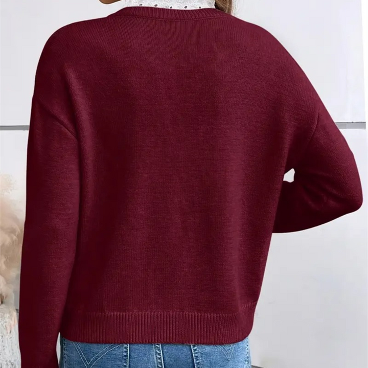 Vielseitiges Damen Langarmshirt, elegant und stilvoll. Ein Must-have für schicke Alltagsoutfits.