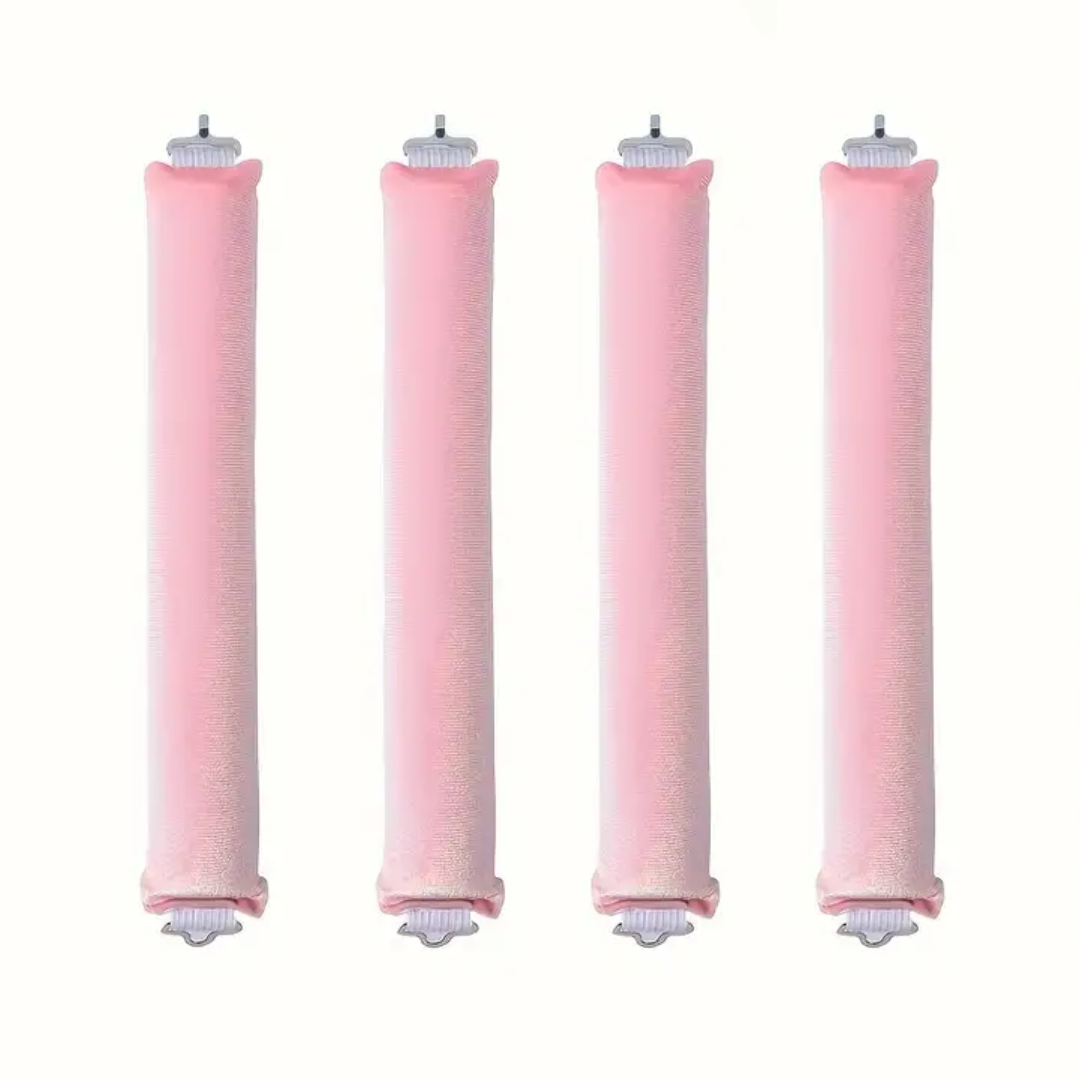 Damen Haarpflege: Hitzefreies Wickler-Set für einfache, schöne Locken & Volumen über Nacht.