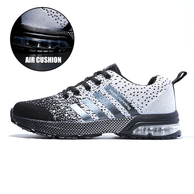 Komfortable Movix Air Herrenschuhe, orthopädisch und leicht, mit Dämpfung für den Fuß.