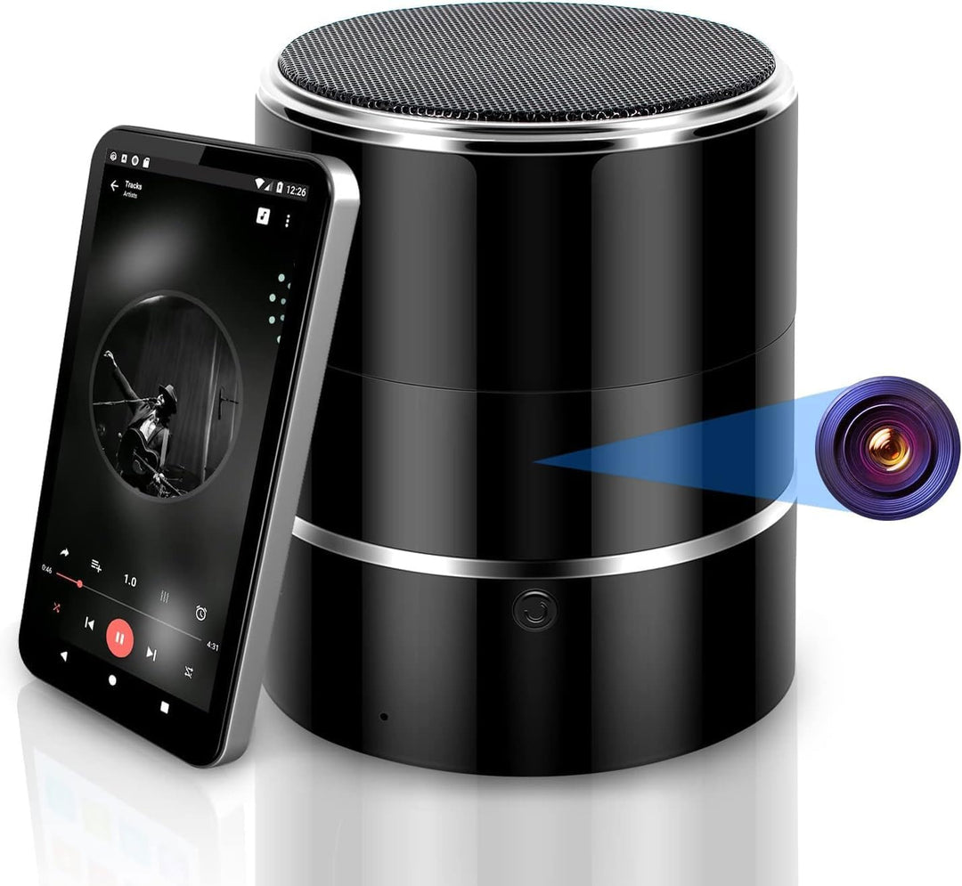 StealthTone: Versteckte Überwachungskamera als voll funktionsfähiger Bluetooth Lautsprecher.