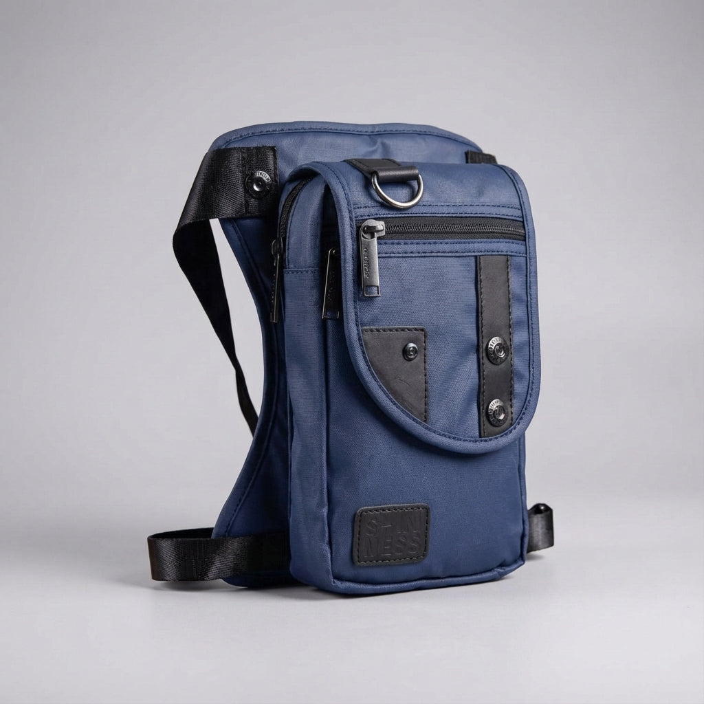 Robuste, wasserabweisende Unisex Hüft- & Beintasche CrossGrip für Outdoor, Reisen und Alltag. Sicher & langlebig.