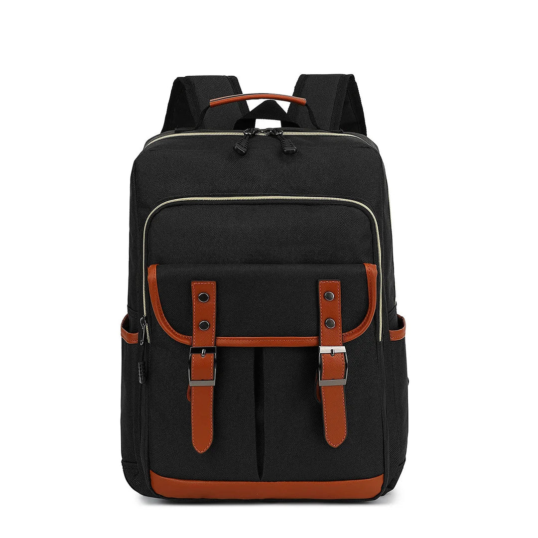 Stylischer Herren Vintage Rucksack für Laptop, robust & wasserdicht, ideal für Outdoor.