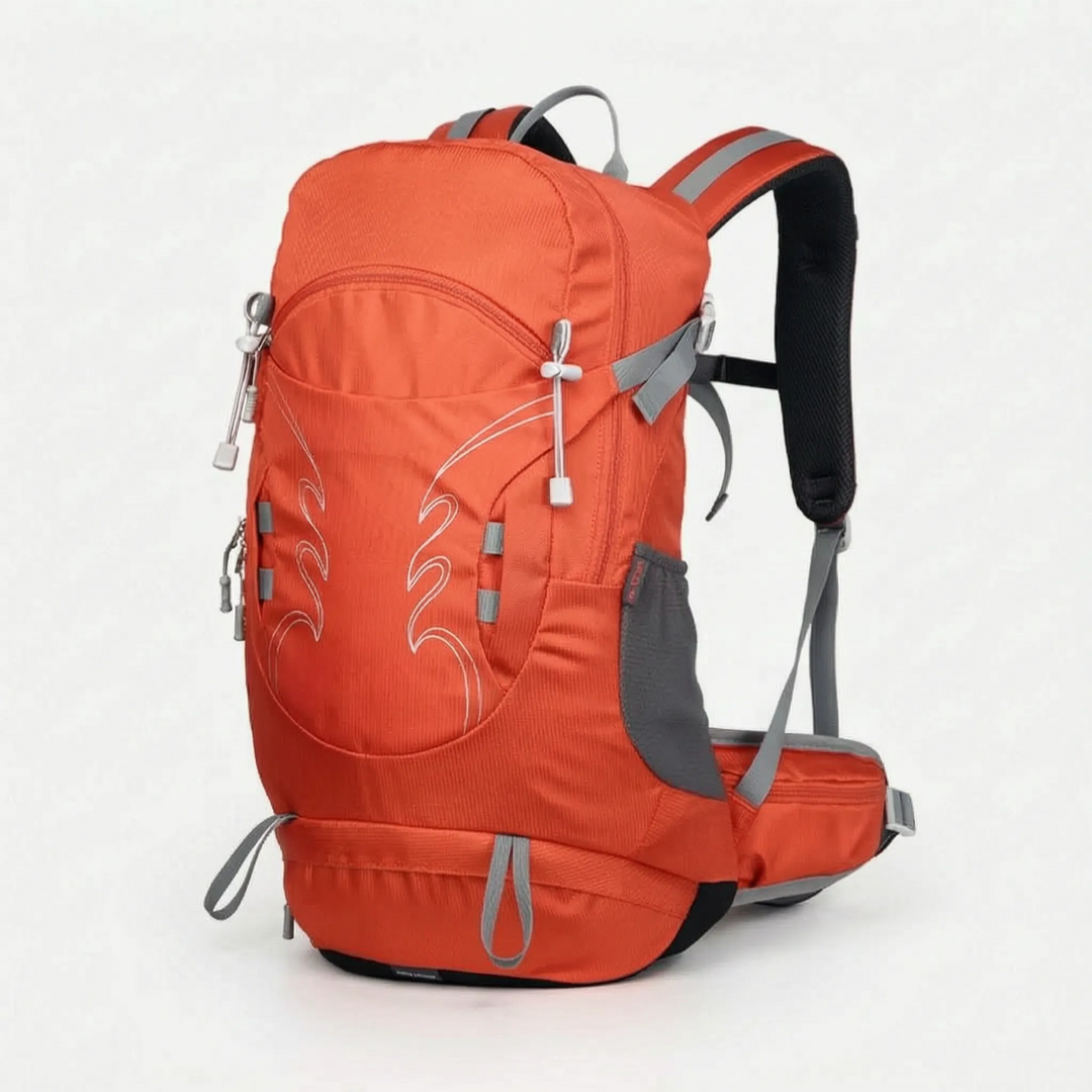 Ergonomischer Hüftgurt des 30L Herren Trekkingrucksacks für perfekte Lastverteilung & mehr Komfort.